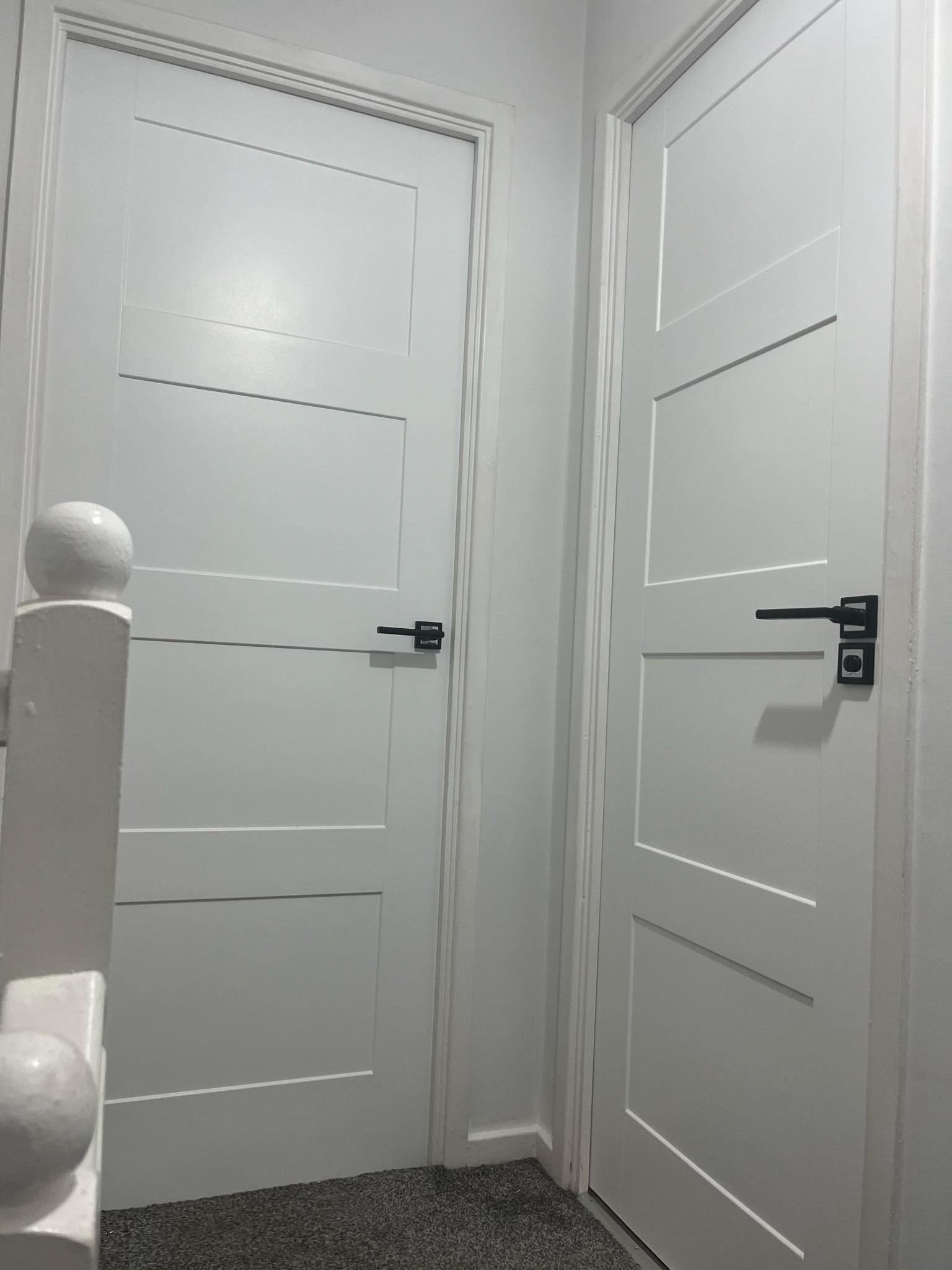 Oak internal door fitting (16)