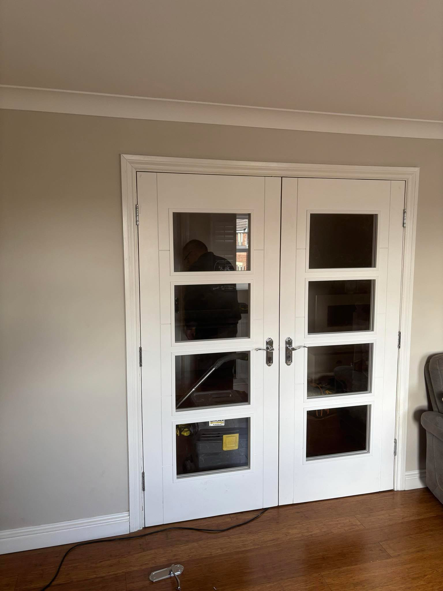 Oak internal door fitting (27)
