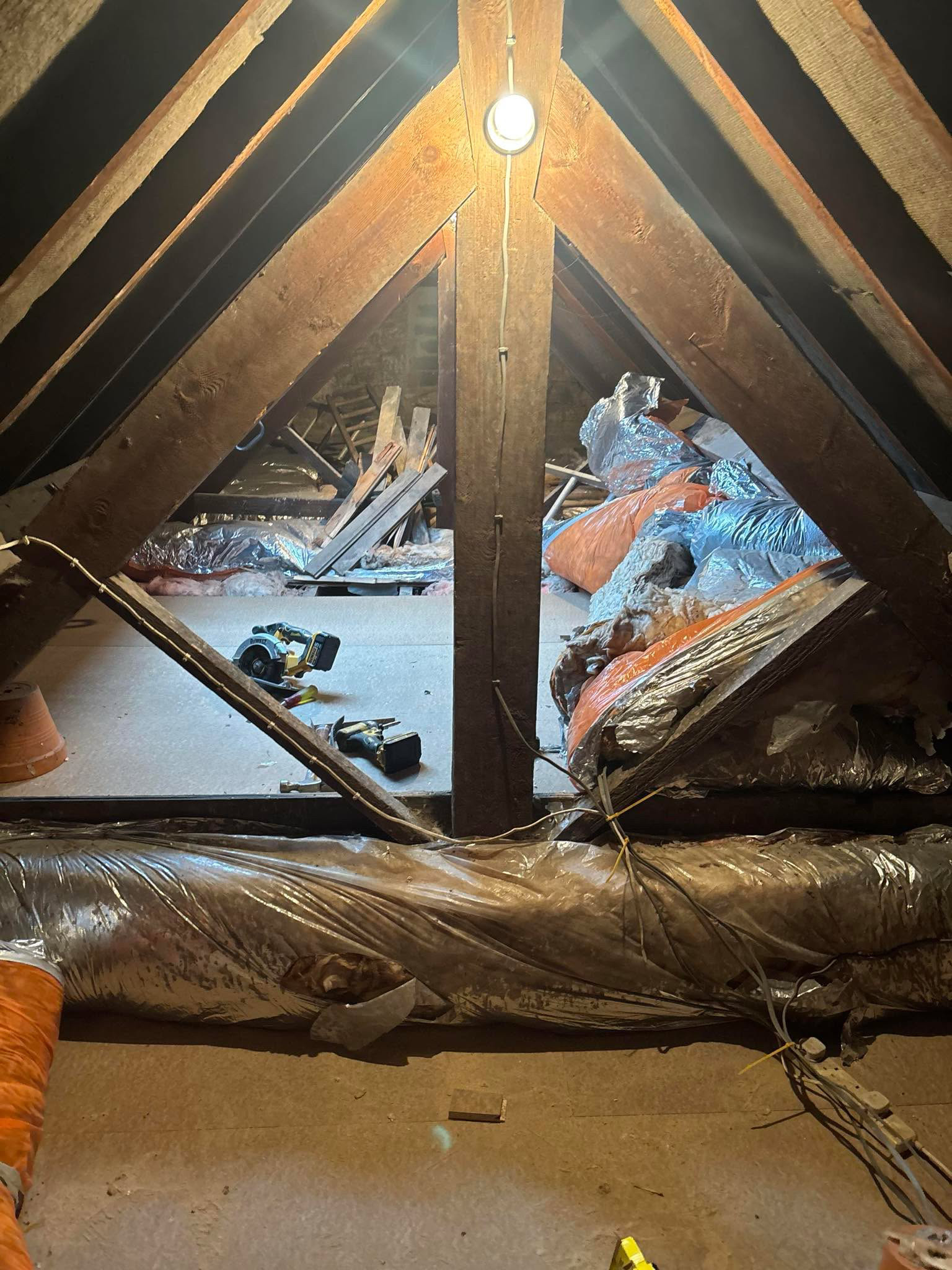Loft boarding and ladder installation (2)