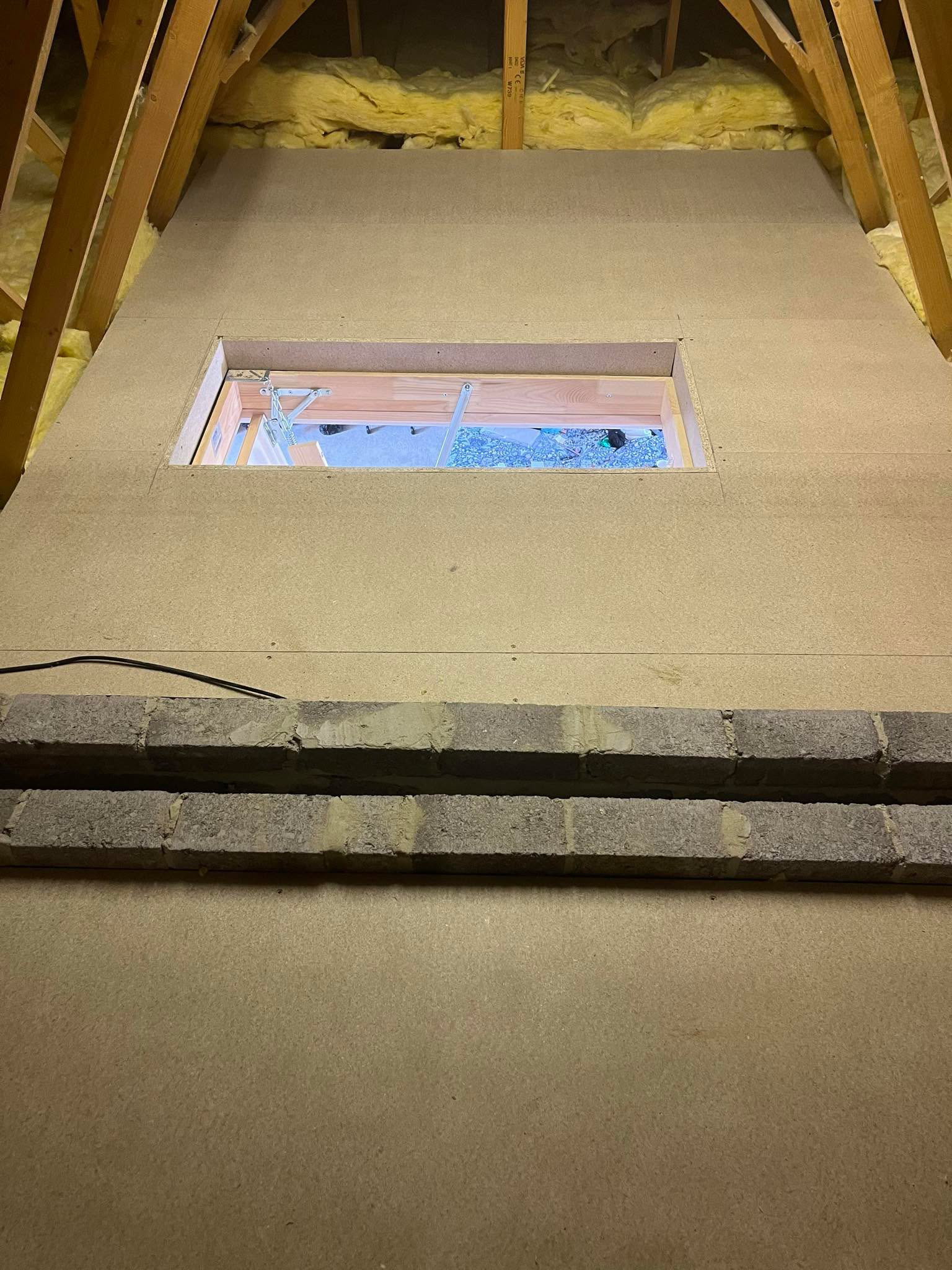 Loft boarding and ladder installation (3)