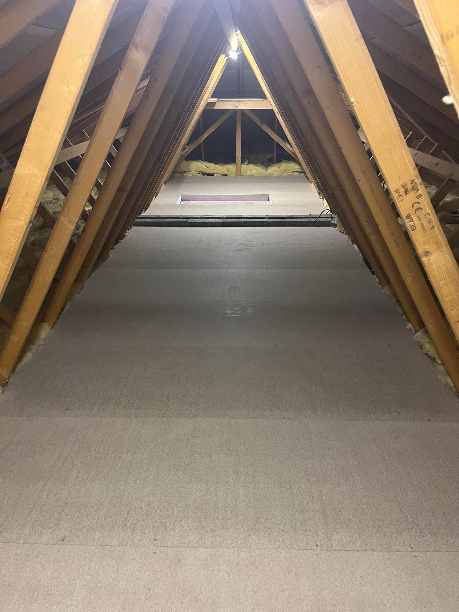 Loft boarding and ladder installation (4)