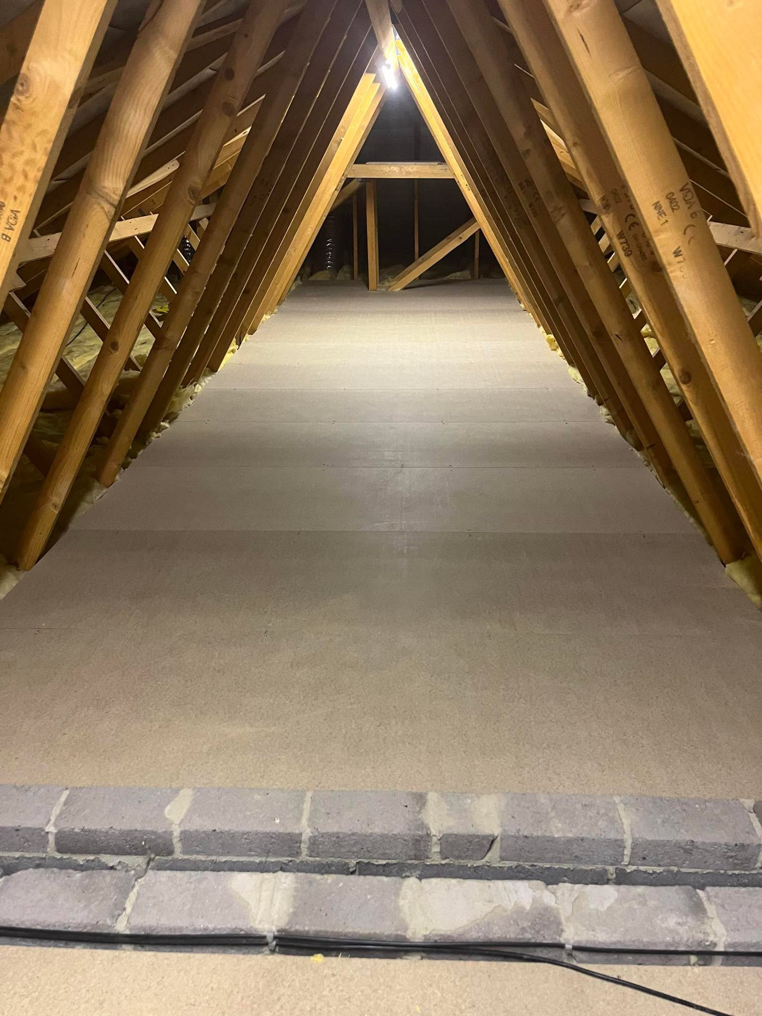 Loft boarding and ladder installation (5)