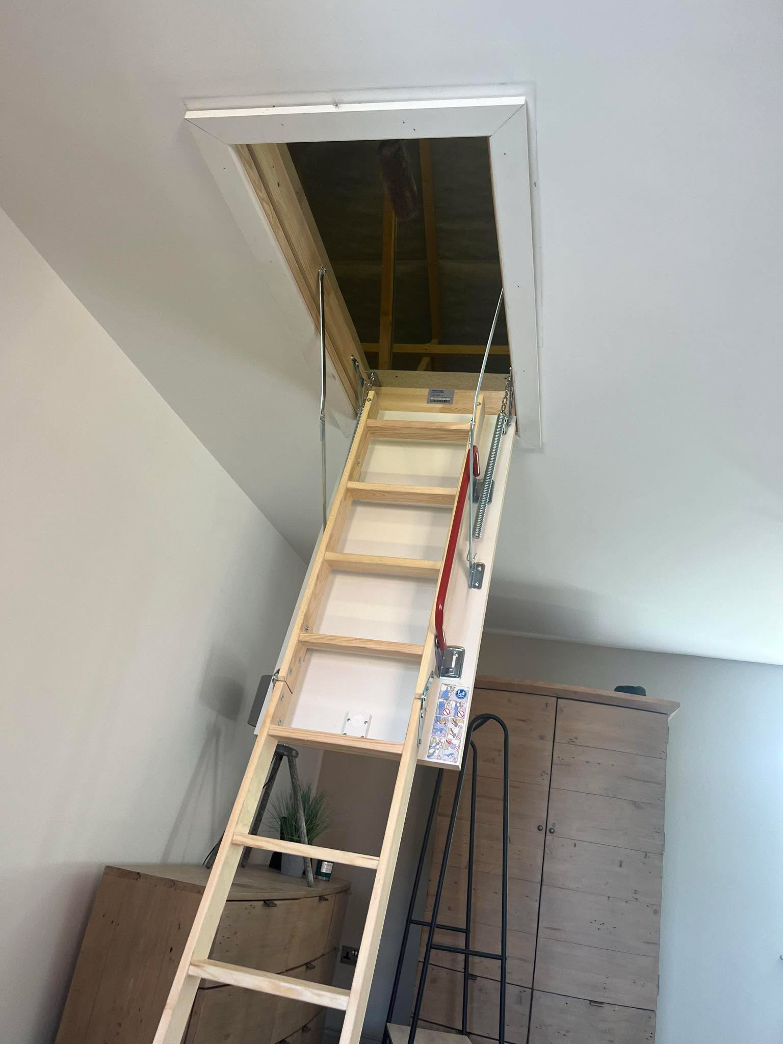 Loft boarding and ladder installation (7)