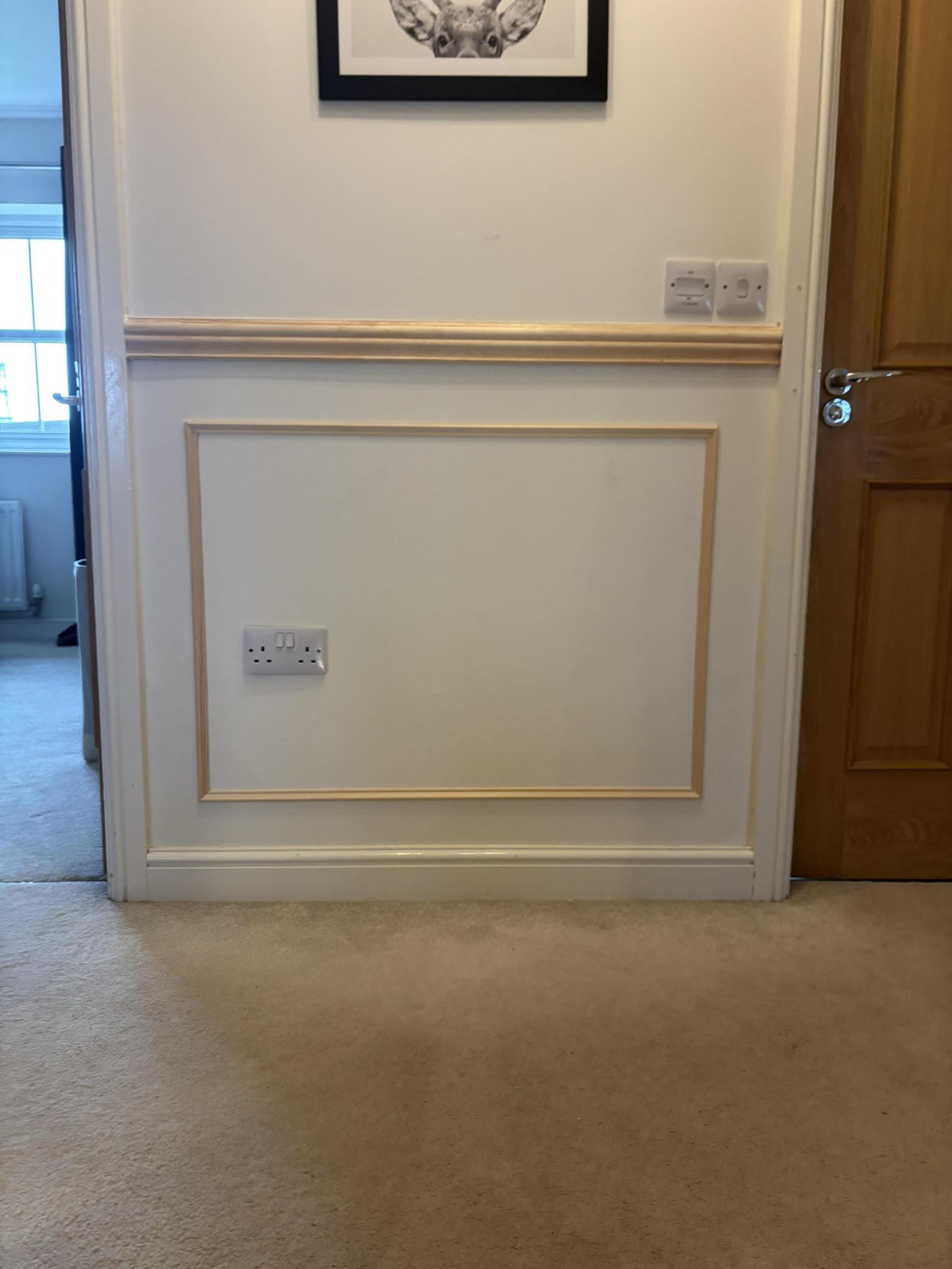 Slat hallway feature wall (7)