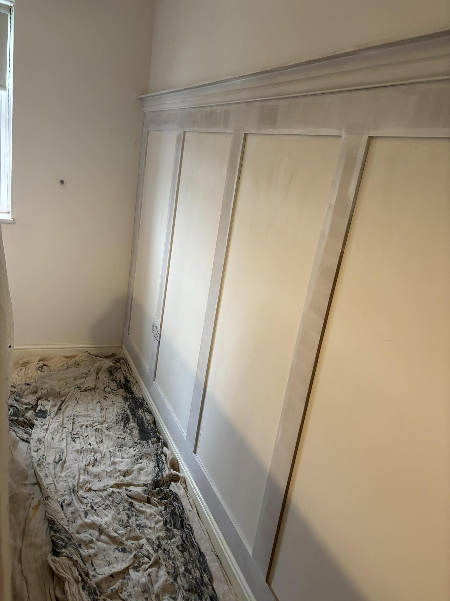 Slat hallway feature wall (8)