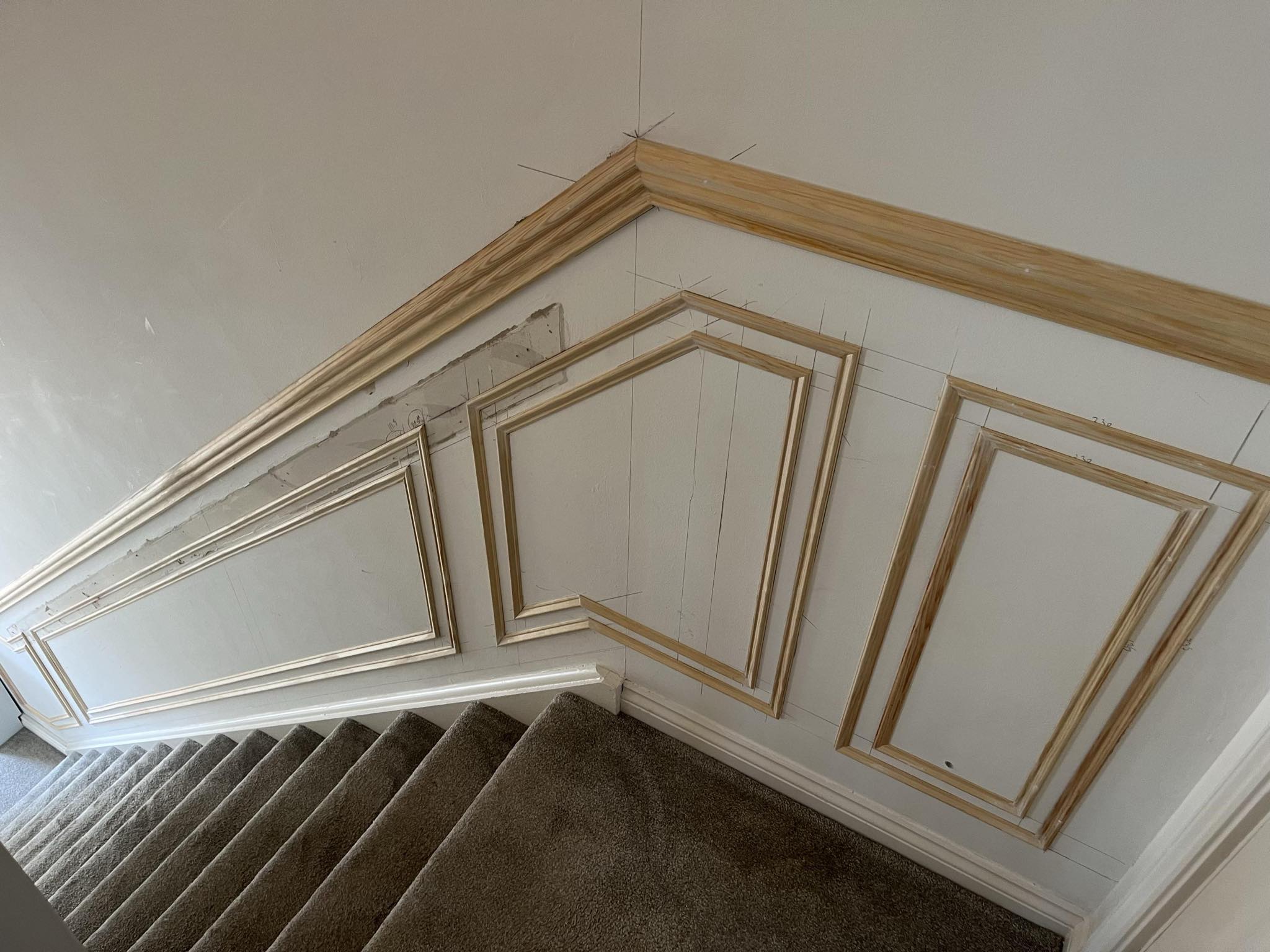 Slat hallway feature wall (11)