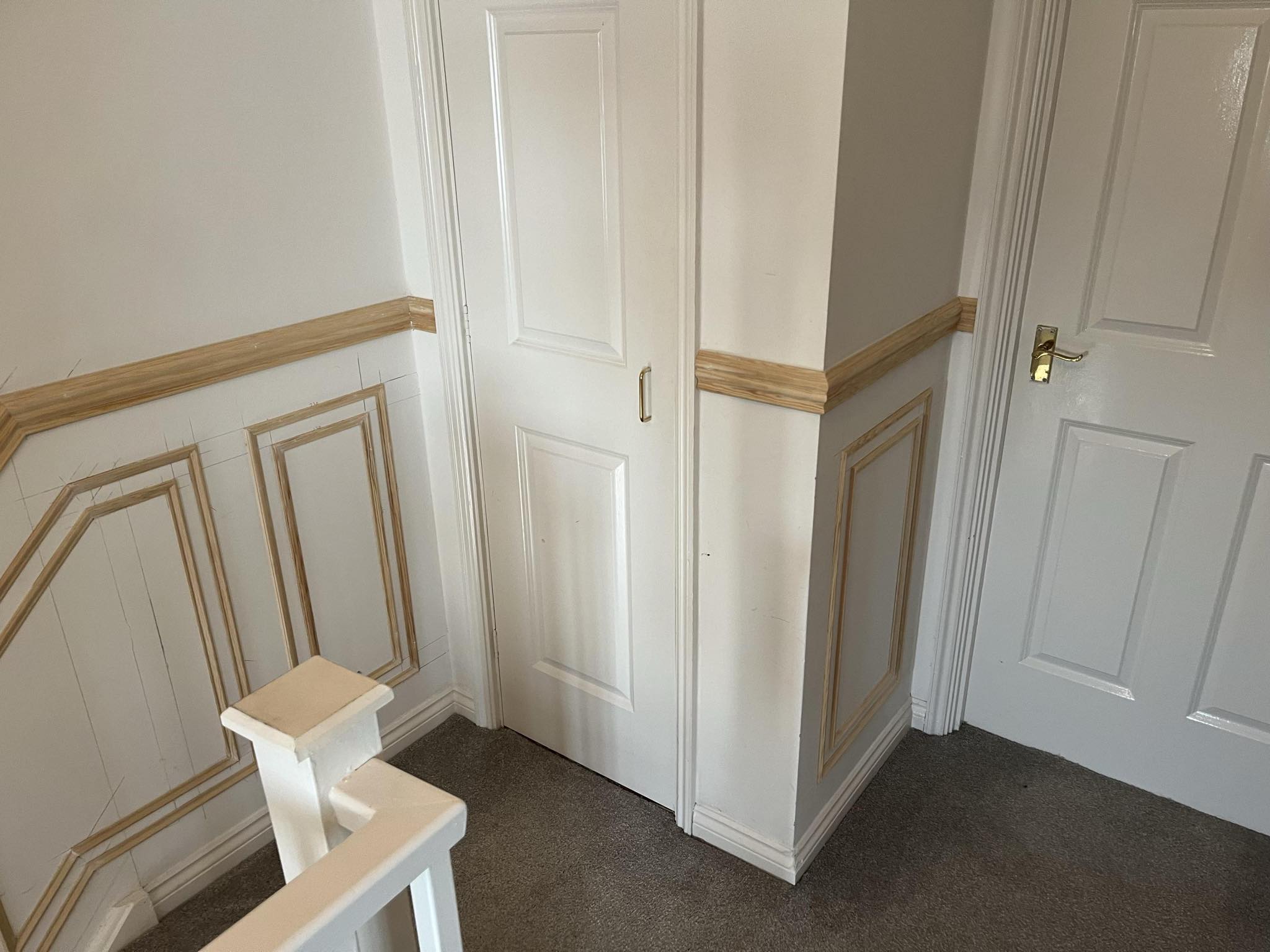 Slat hallway feature wall (12)