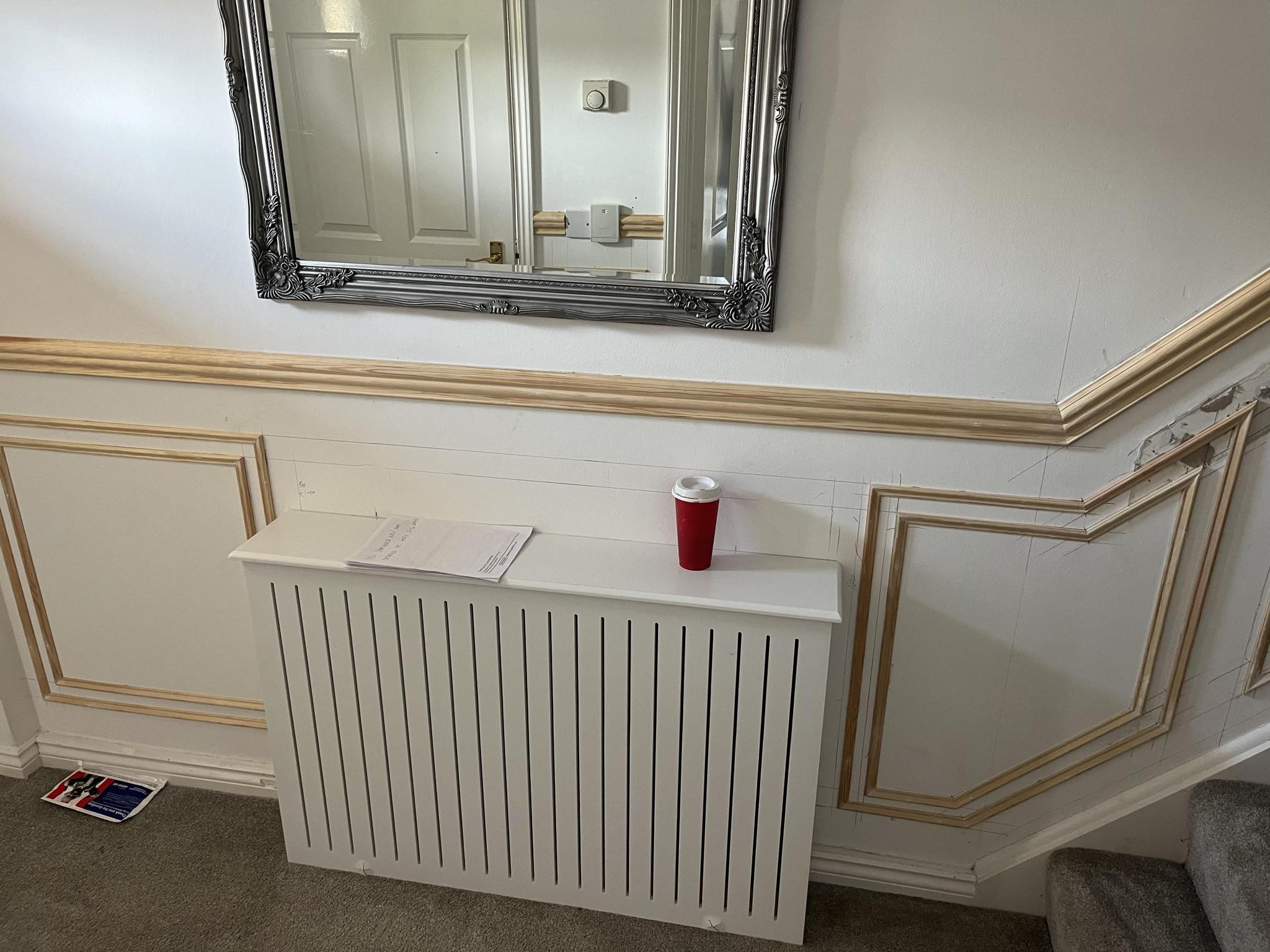 Slat hallway feature wall (14)