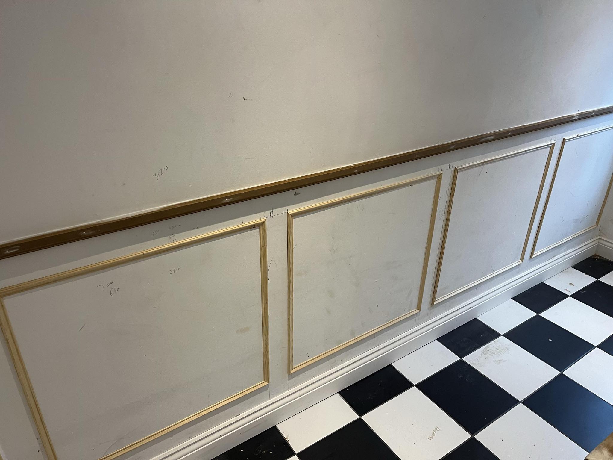 Slat hallway feature wall (15)