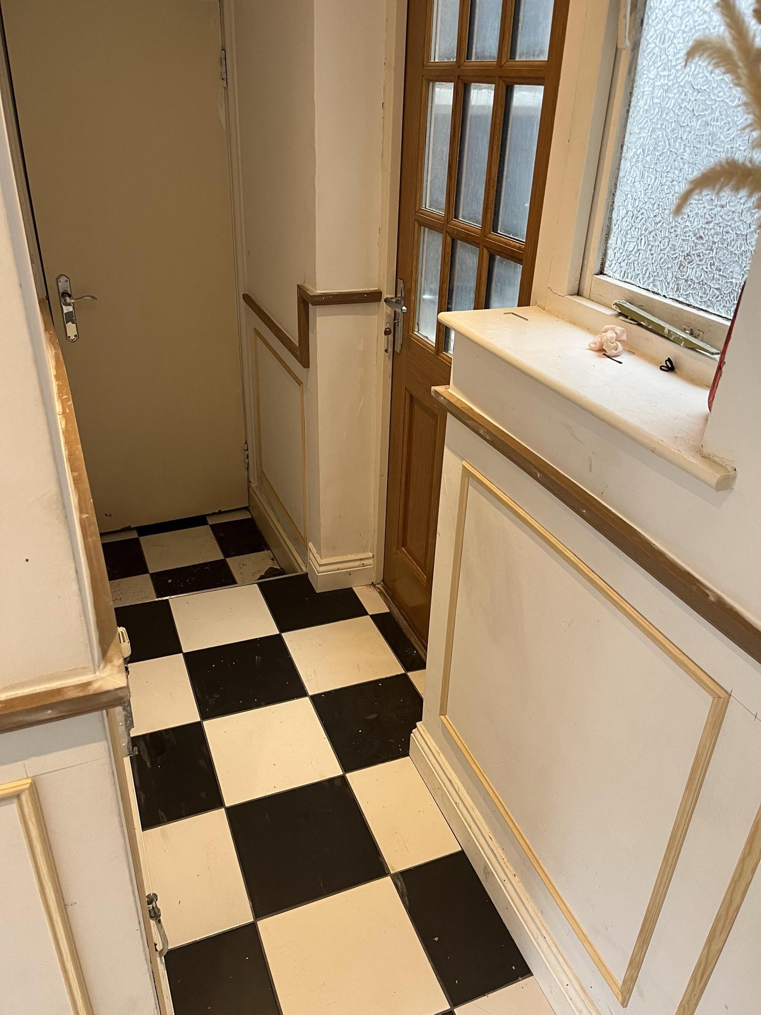 Slat hallway feature wall (18)