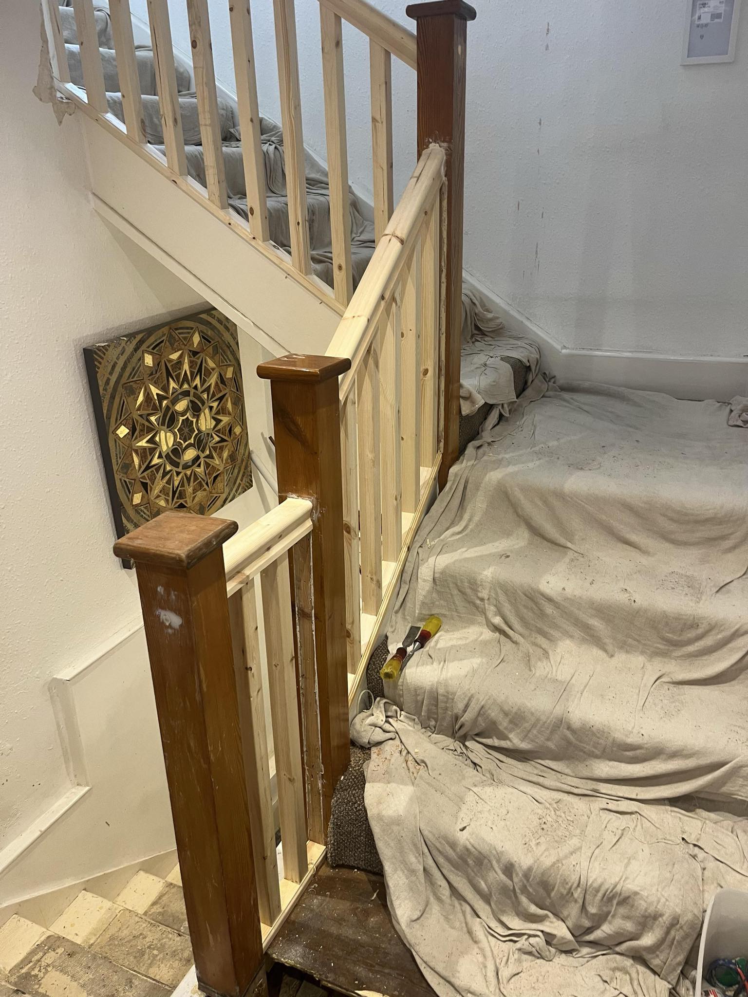 Oak and glass staircase (8)